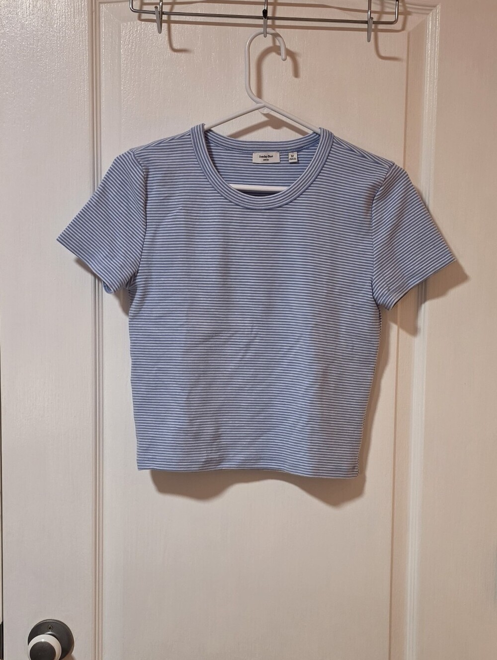 Aritzia Sunday Best Little Ribbed Tshirt